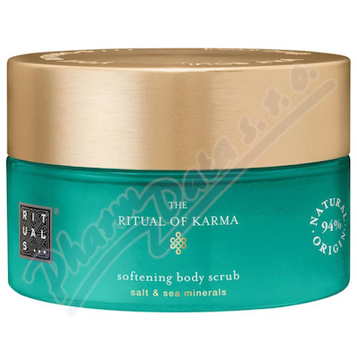 The Ritual of Karma zjemňující tělový peeling 300g