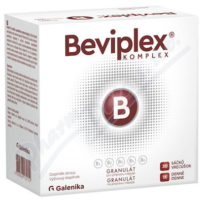 Beviplex B komplex granulát 30x3.5g Galenika