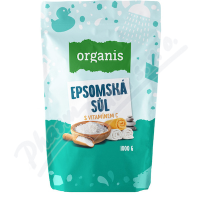 Organis Epsomská sůl s vitamínem C 1000g