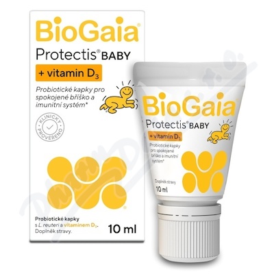 BioGaia Protectis BABY + vit.D3 probio.kapky 10ml