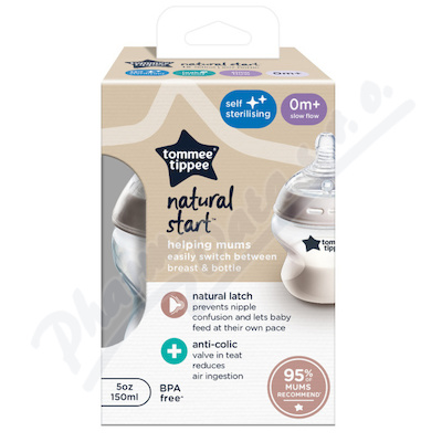 Tommee Tippee Natural Start koj .láhev 0+ 150ml