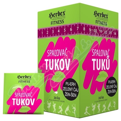 HERBEX Spalovač tuků čaj 20x1.5g