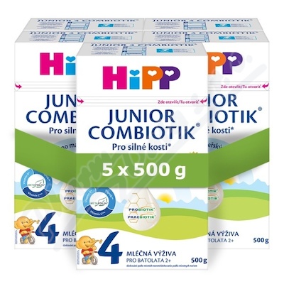 HiPP 4 Junior Combiotik mléčná výživa 5x500g