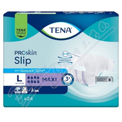 TENA Proskin Slip Maxi L ink.kalh.24ks 712500