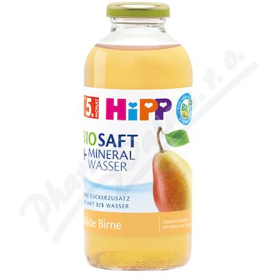 HiPP Nápoj hruška s neperlivou vodou BIO 5m 500ml