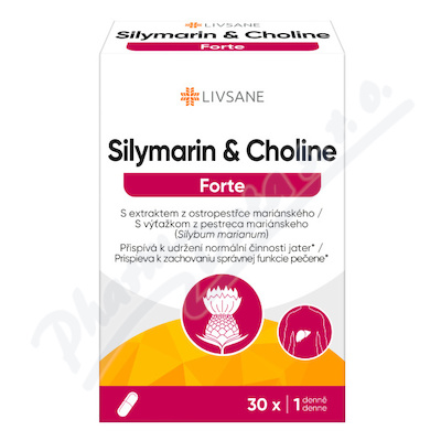 LIVSANE Silymarin & Cholin Forte tob.30
