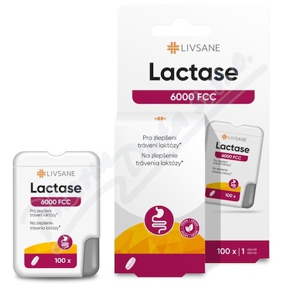 LIVSANE Lactase 6000 FCC tbl.100