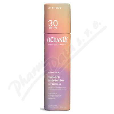 ATTITUDE Oceanly Tónující vyživ.olej SPF30 30g