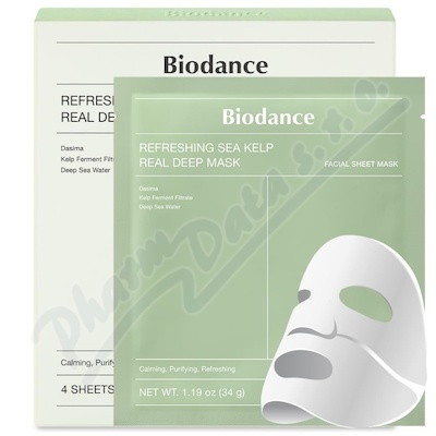 Biodance zklidňující a hydratační pleť.maska 34g