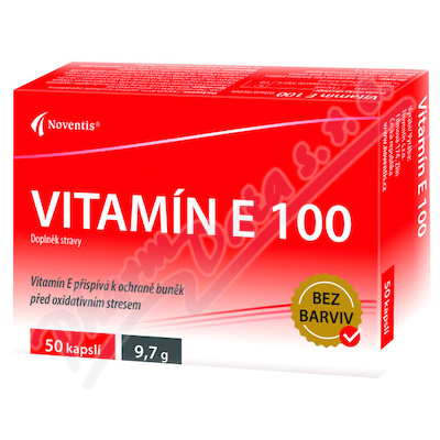 Vitamín E 100 cps.50