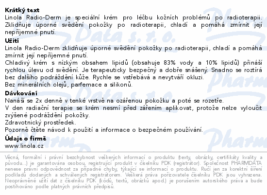 Linola Radio-Derm 50g