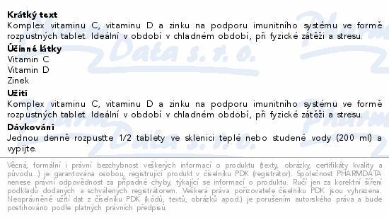 LIVSANE IMMUNO Vital tbl.eff.20