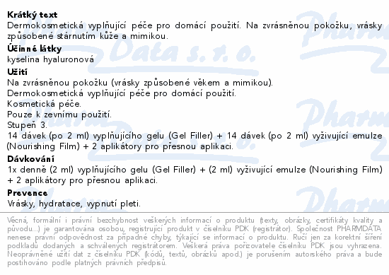 FILLERINA 12HA pl.péče vypl.účinek (st.3) 2x30ml