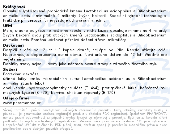 Pharma Nord Bioaktivní Laktoflora cps.60