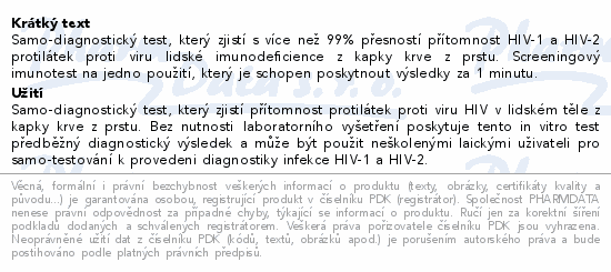 INSTI HIV Samotest