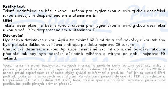 desderman care dezinfekce na ruce 500ml schülke