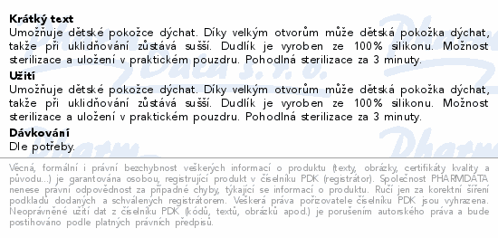 Philips AVENT Šidít.Ult.air 0-6m noč.chl./obr.2ks