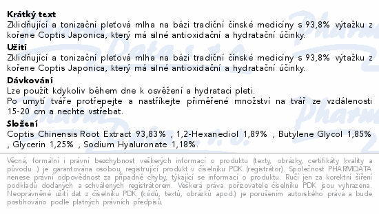 Pyunkang Yul hydratační pleť.toner ve spreji 200ml