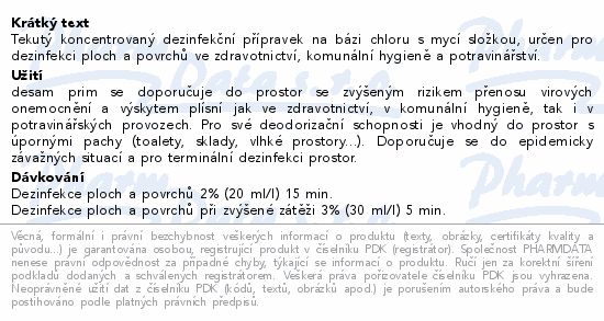 desam prim 5l schülke