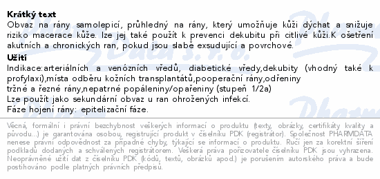 Krytí Suprasorb F Protect sterilní 5x7cm 10ks