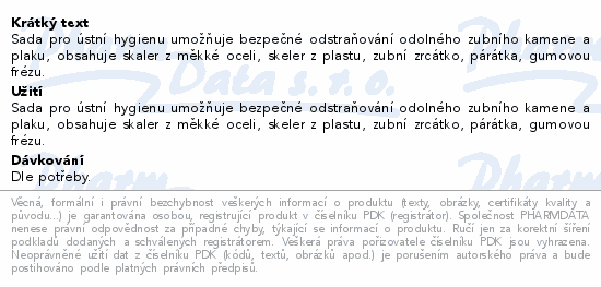 DenTek sada pro ústní hygienu
