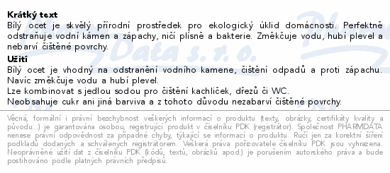 Allnature Bílý ocet 10% s esen.olej.pomer.1000ml