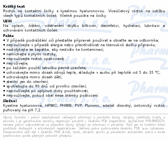 LIVSANE Roztok na kontaktní čočky 100ml