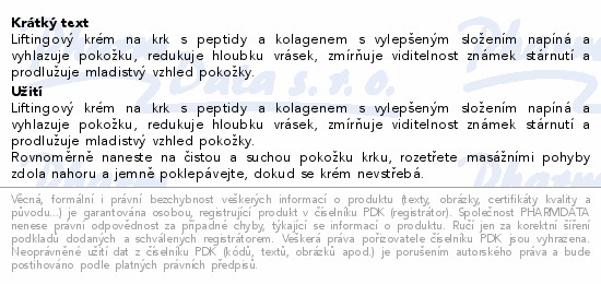 MediPeel Premium Collag.lifting.krém na krk 100ml