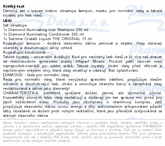 Alfaparf Milano SemiDiLino Diamond Normal Hair set