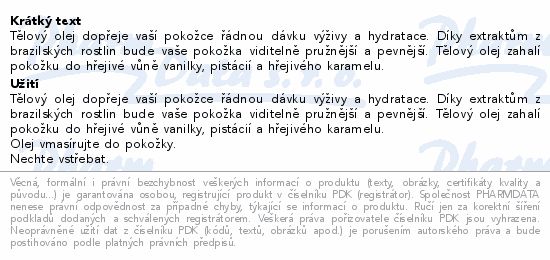 Sol de Janeiro  Bum Bum vyživující těl.olej 100ml